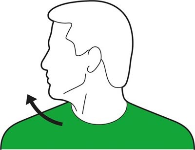 حرکت چرخش گردن - ورزش آرتروز گردن و کتف
