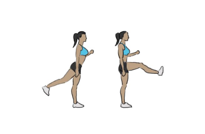 حرکت پا به دو طرف و به سمت جلو و عقب - فیزیوتراپی بهبود عملکرد زانو