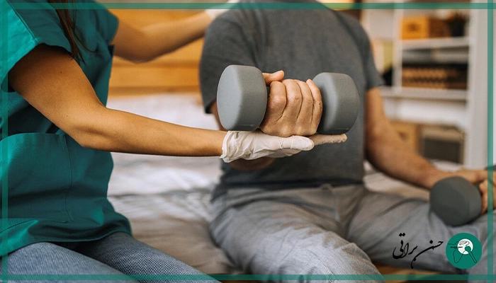 درمان تنیس البو یا آرنج تنیس بازان