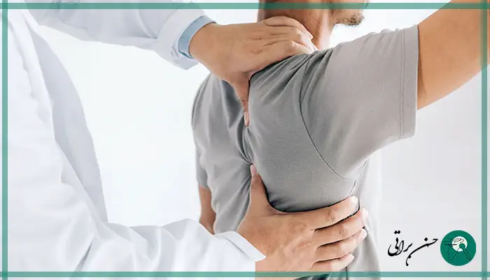 دلیل گرفتگی عضلات کتف و شانه