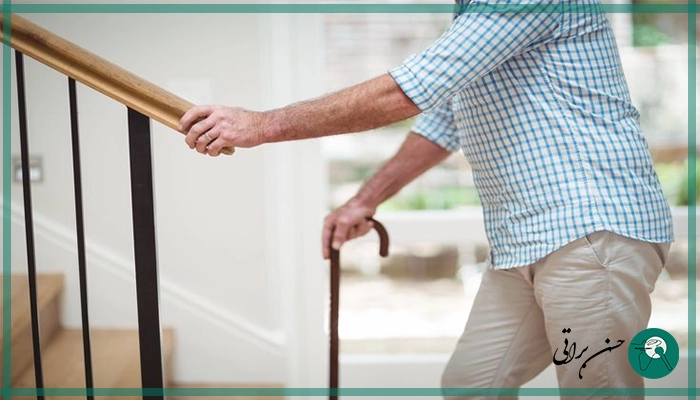 کاهش درد پشت شانه